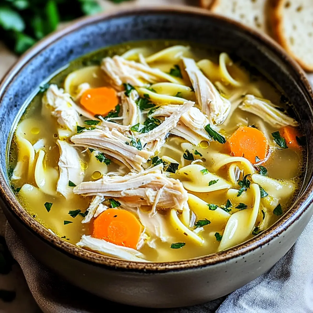 Homemade Chicken Noodle Soup Recipe