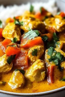 Crockpot Coconut Curry Chicken