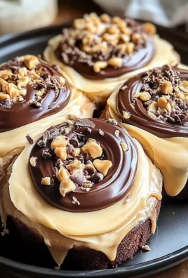 Chocolate Peanut Butter Sweet Rolls