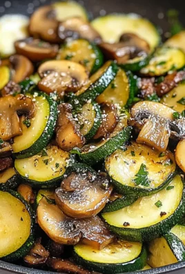 Sautéed Zucchini, Mushrooms, and Onions