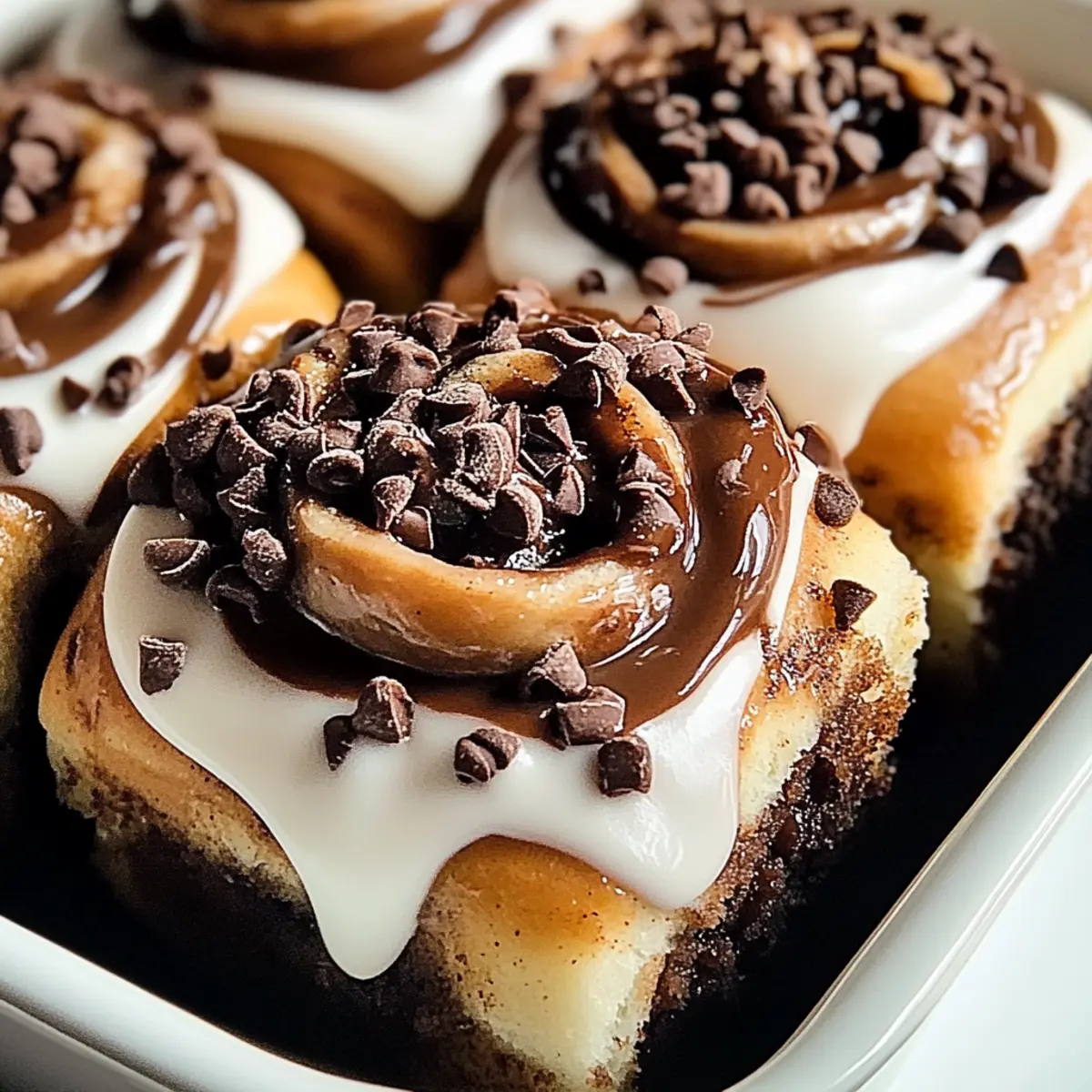 Hot Chocolate Cinnamon Rolls