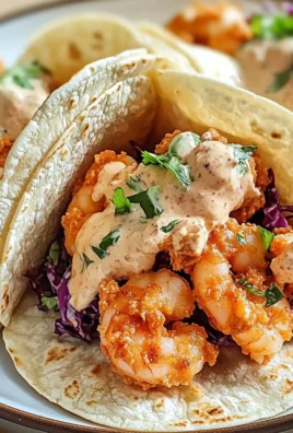 Air Fryer Bang Bang Shrimp Tacos