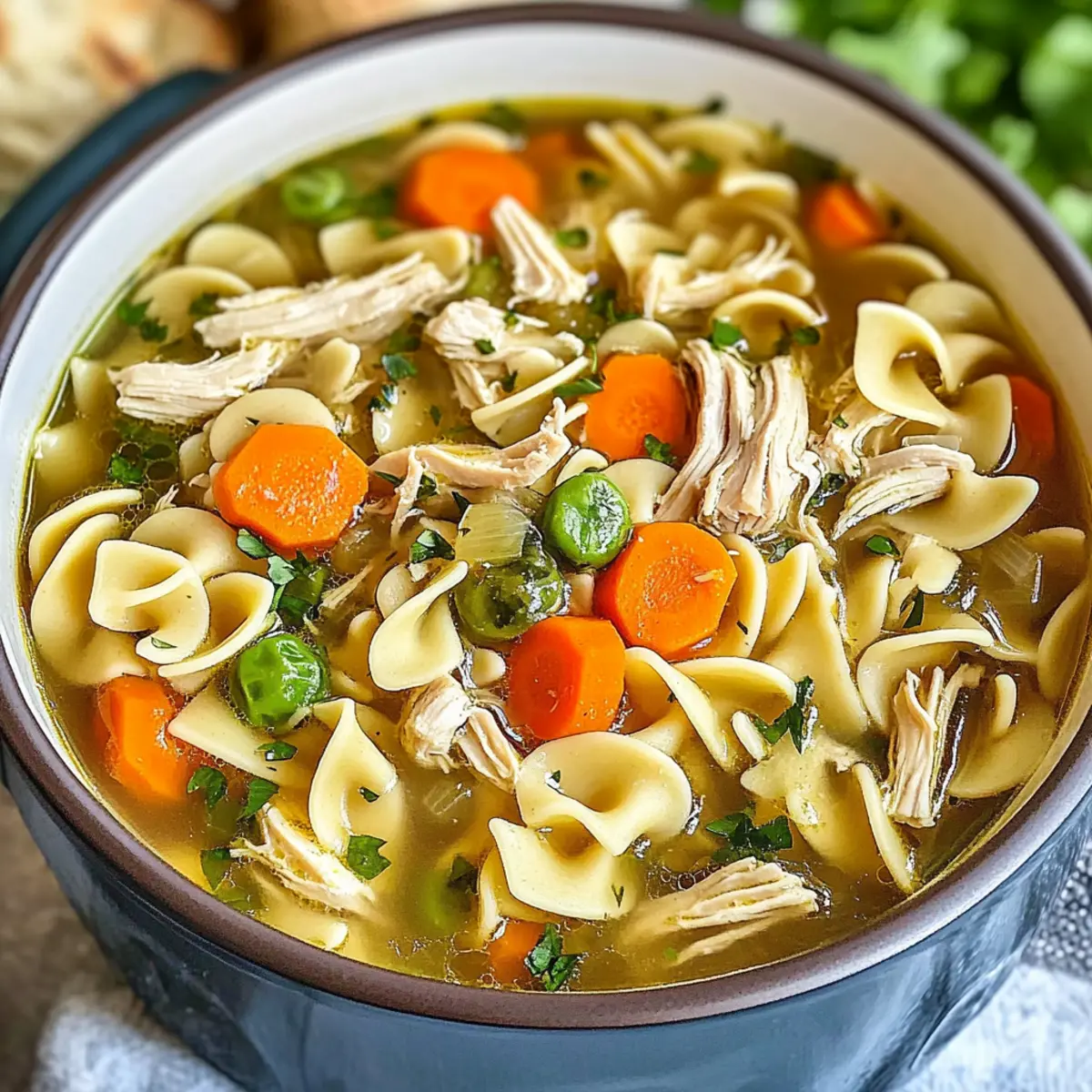 Easy Instant Pot Chicken Noodle Soup Recipe in 35 Minutes