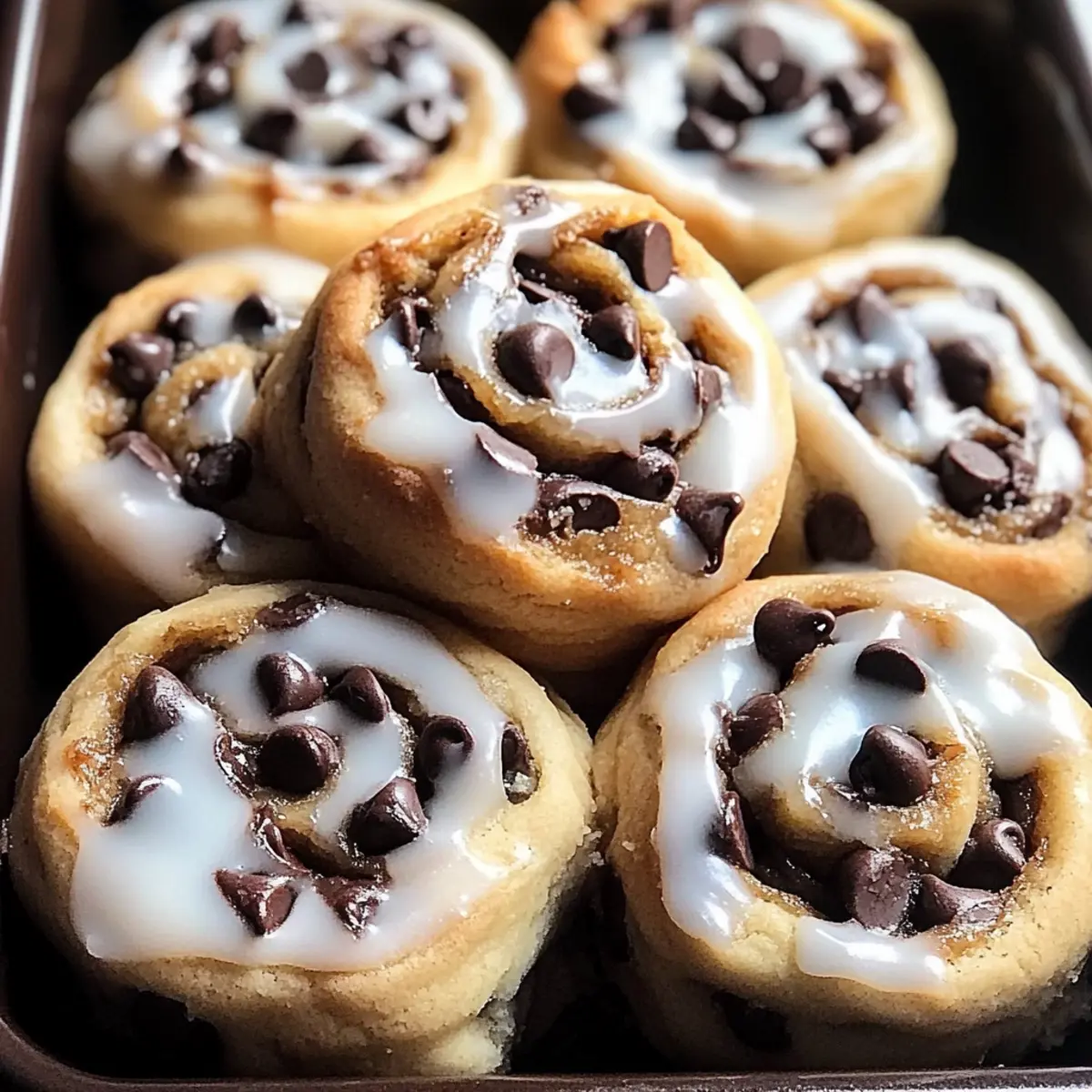 Chocolate Chip Cookie Rolls