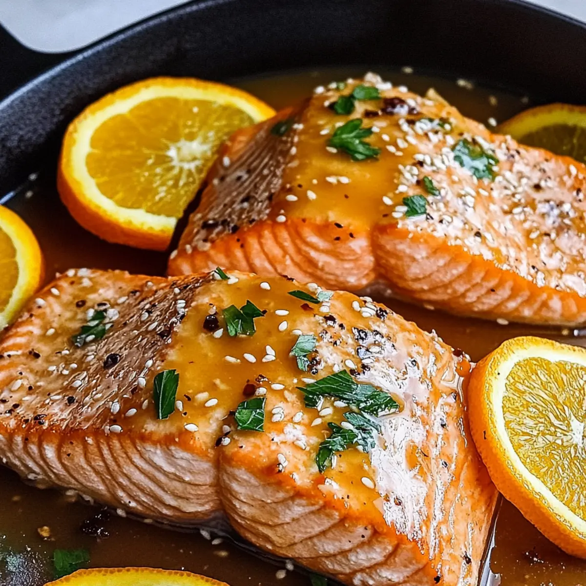 Orange Glazed Salmon