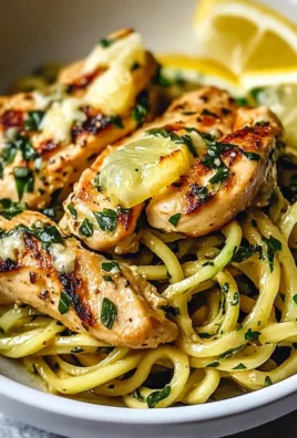 Lemon Garlic Chicken Zoodles