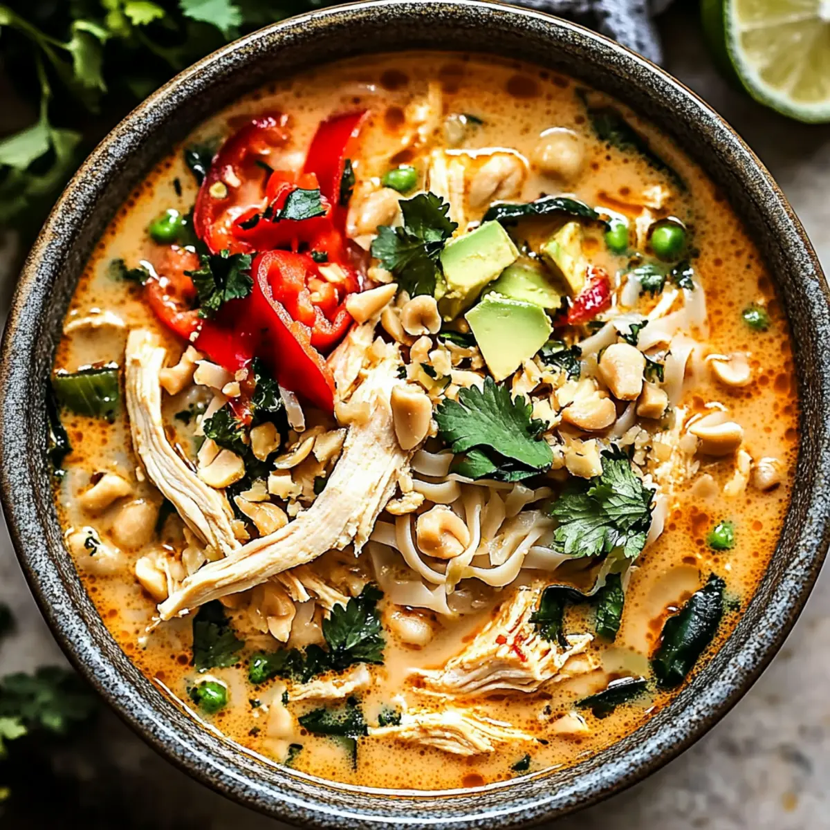One Pot Thai Chicken Soup