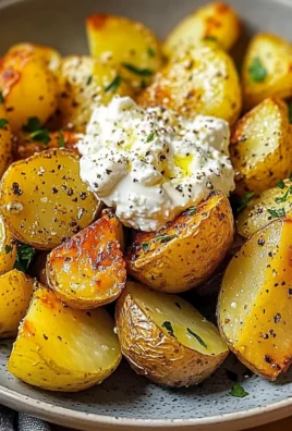 Greek Roasted Potatoes with Whipped Feta