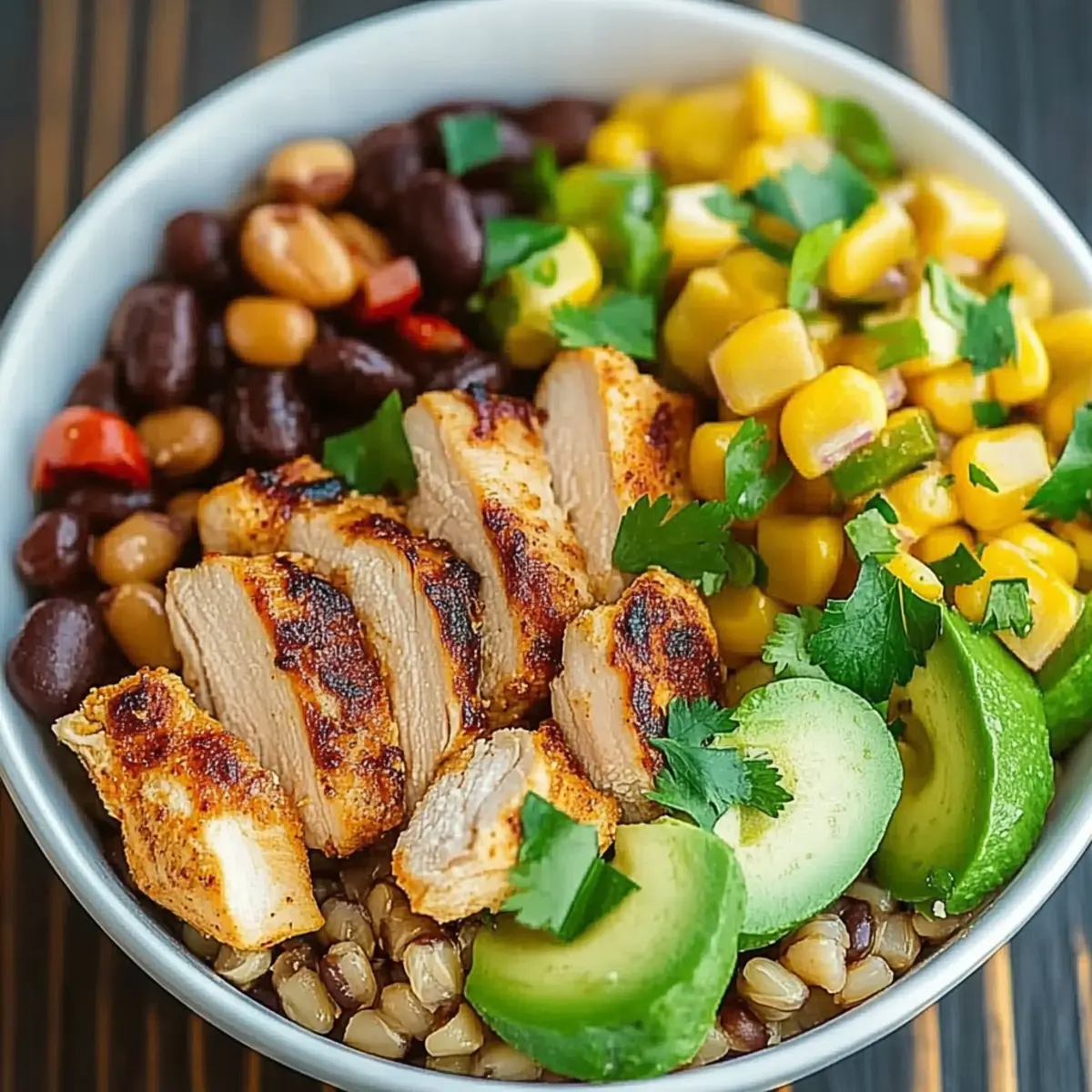 Southwest Chicken Grain Bowl