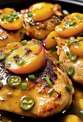 Jalapeño Peach Glazed Chicken