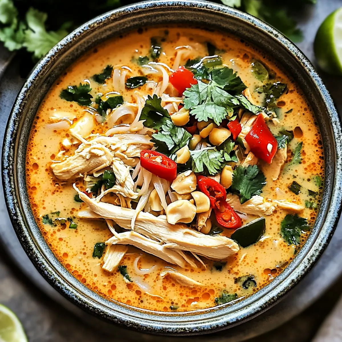One Pot Thai Chicken Soup