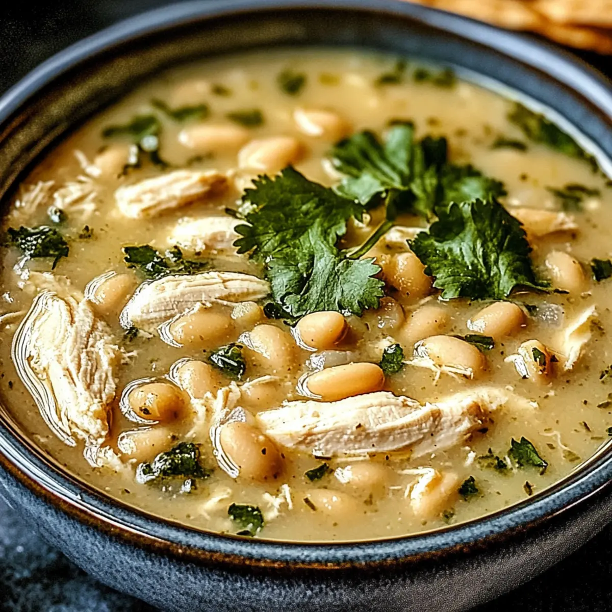 Easy Crockpot White Chicken Chili