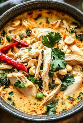 One Pot Thai Chicken Soup