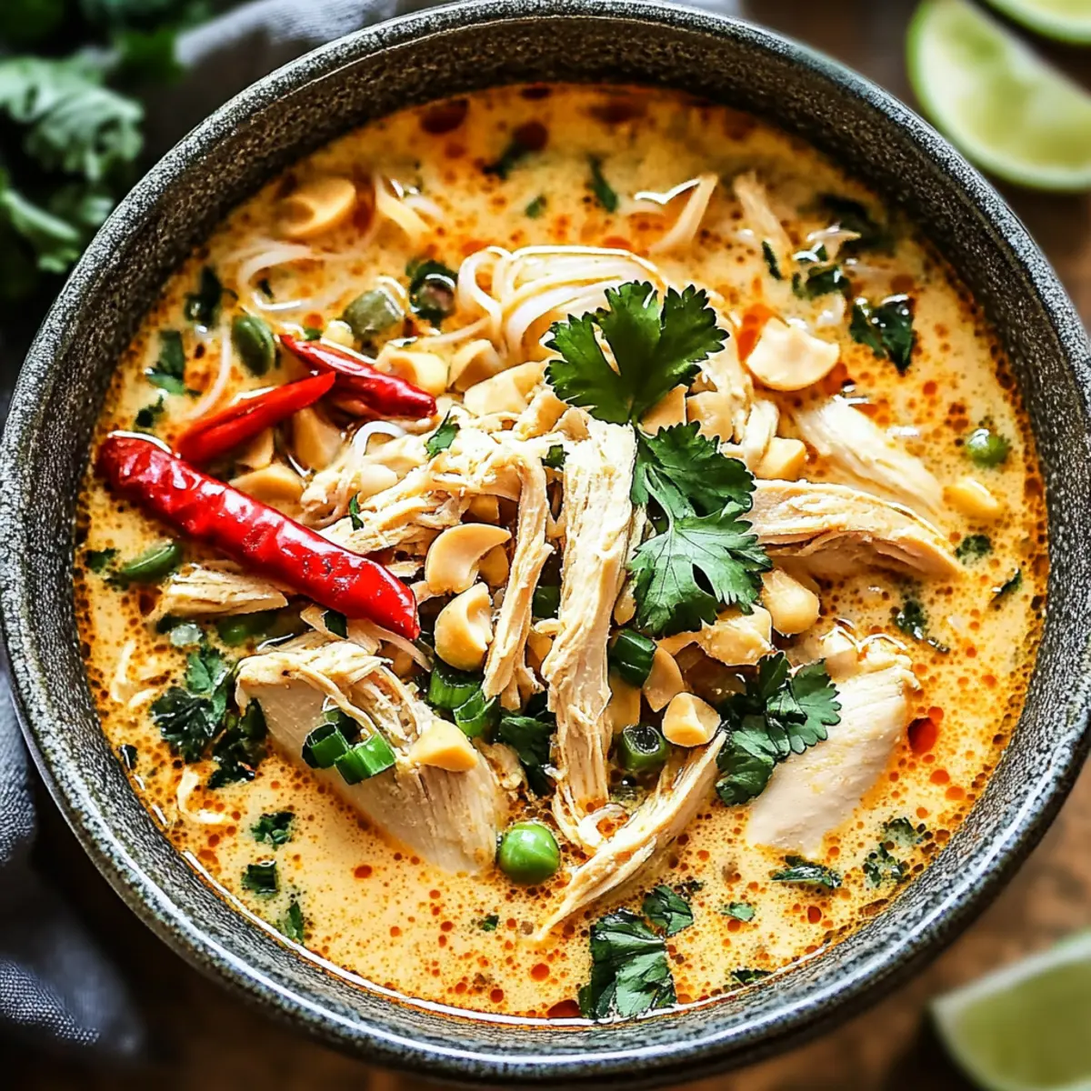 One Pot Thai Chicken Soup