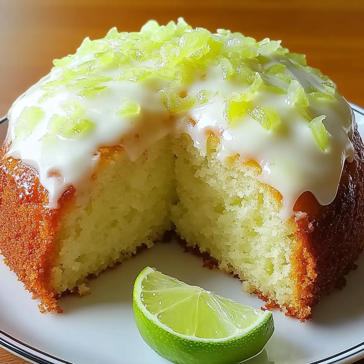 Key Lime Pound Cake