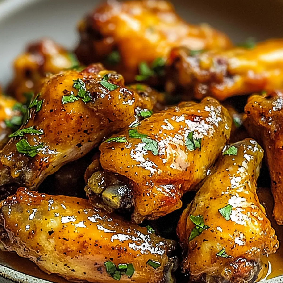 Cowboy Butter Chicken Wings