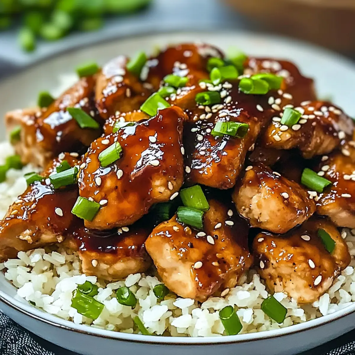 Air Fryer Teriyaki Chicken