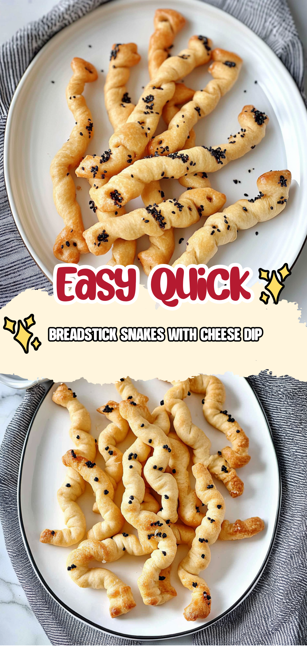 Breadstick Snakes