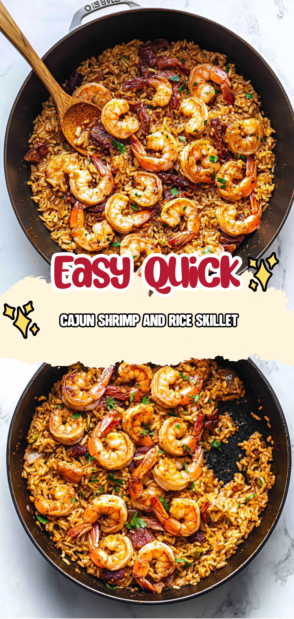 Cajun Shrimp and Rice Skillet