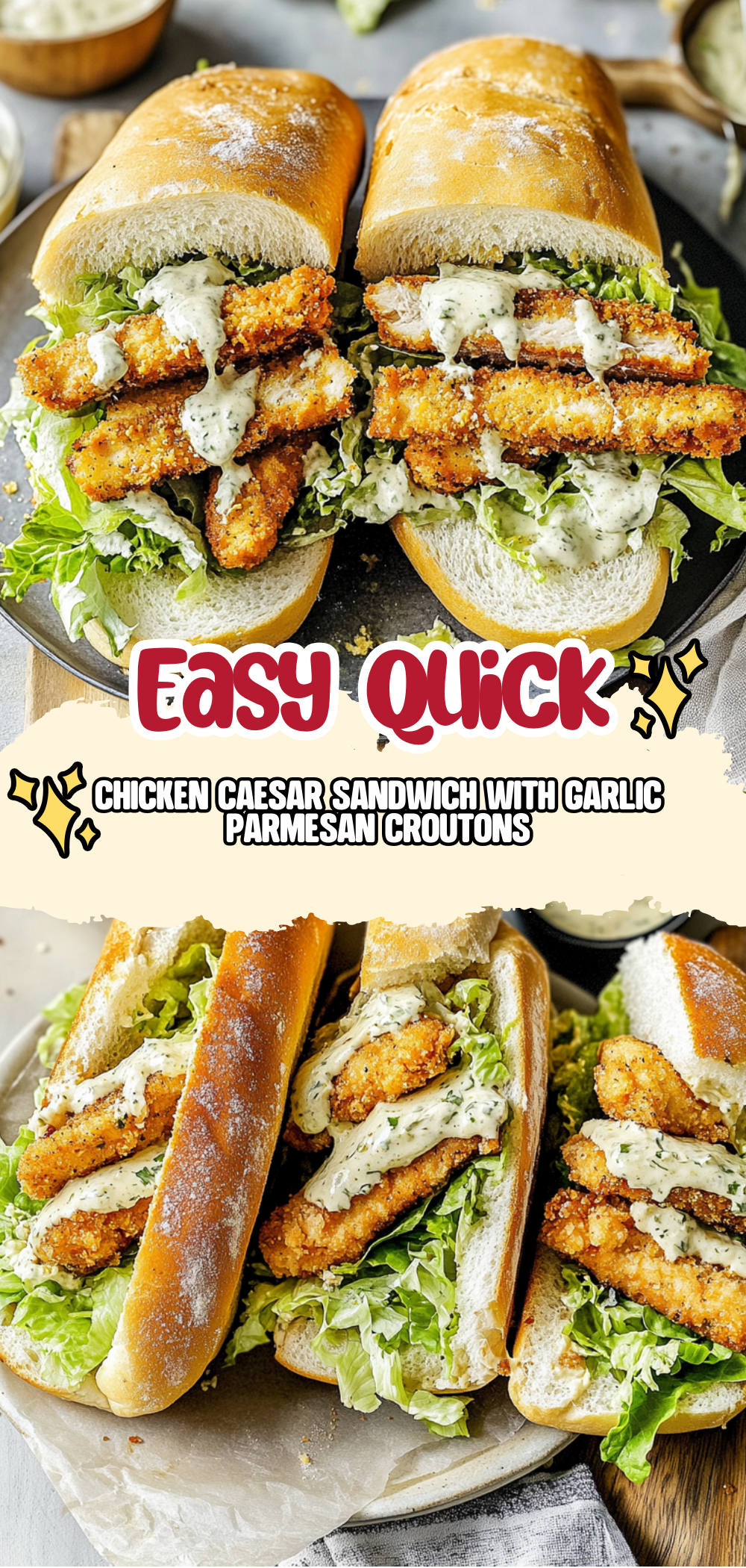 Chicken Caesar Sandwich