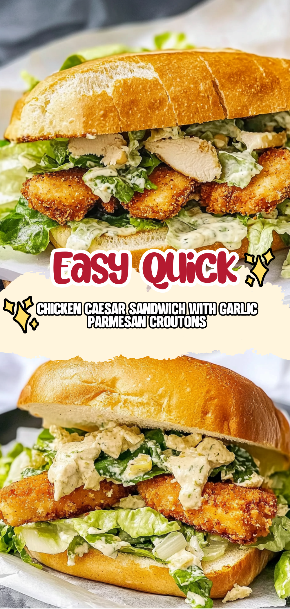 Chicken Caesar Sandwich