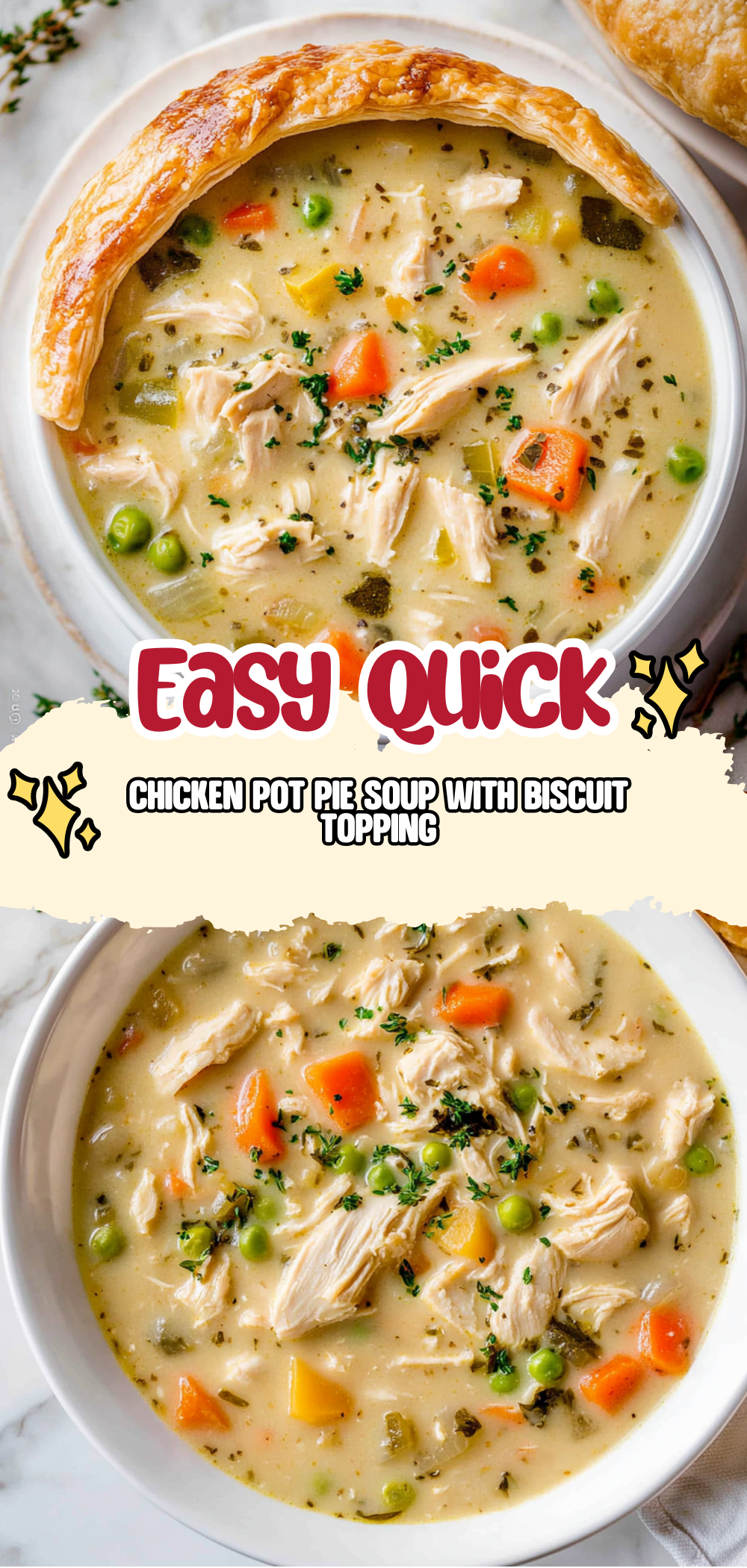 Chicken Pot Pie Soup