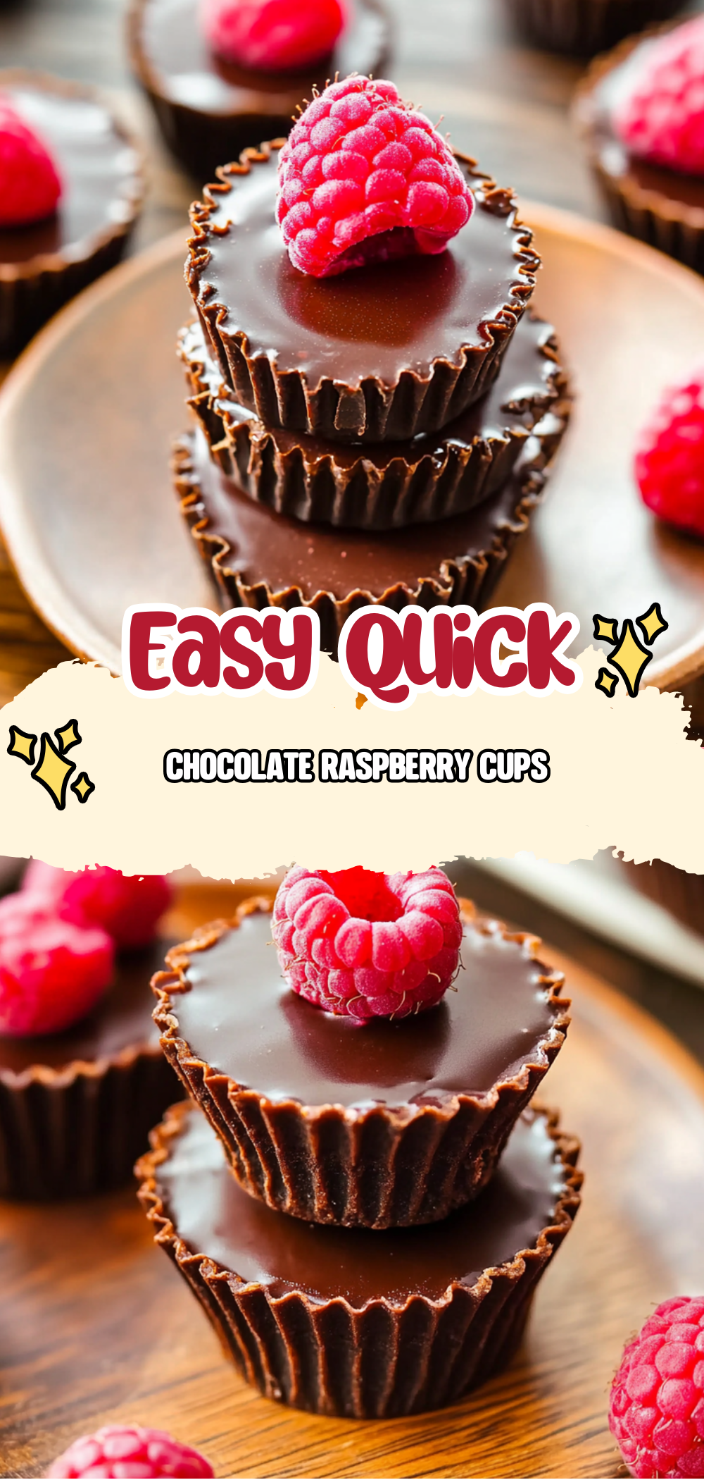 Chocolate Raspberry Cups