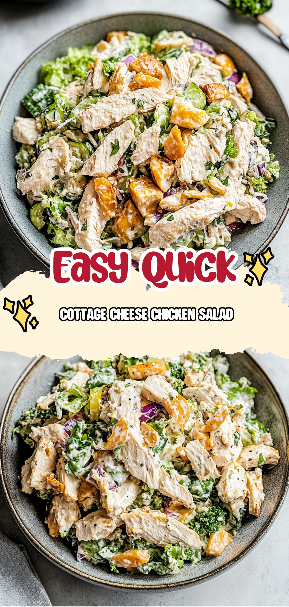 Cottage Cheese Chicken Salad