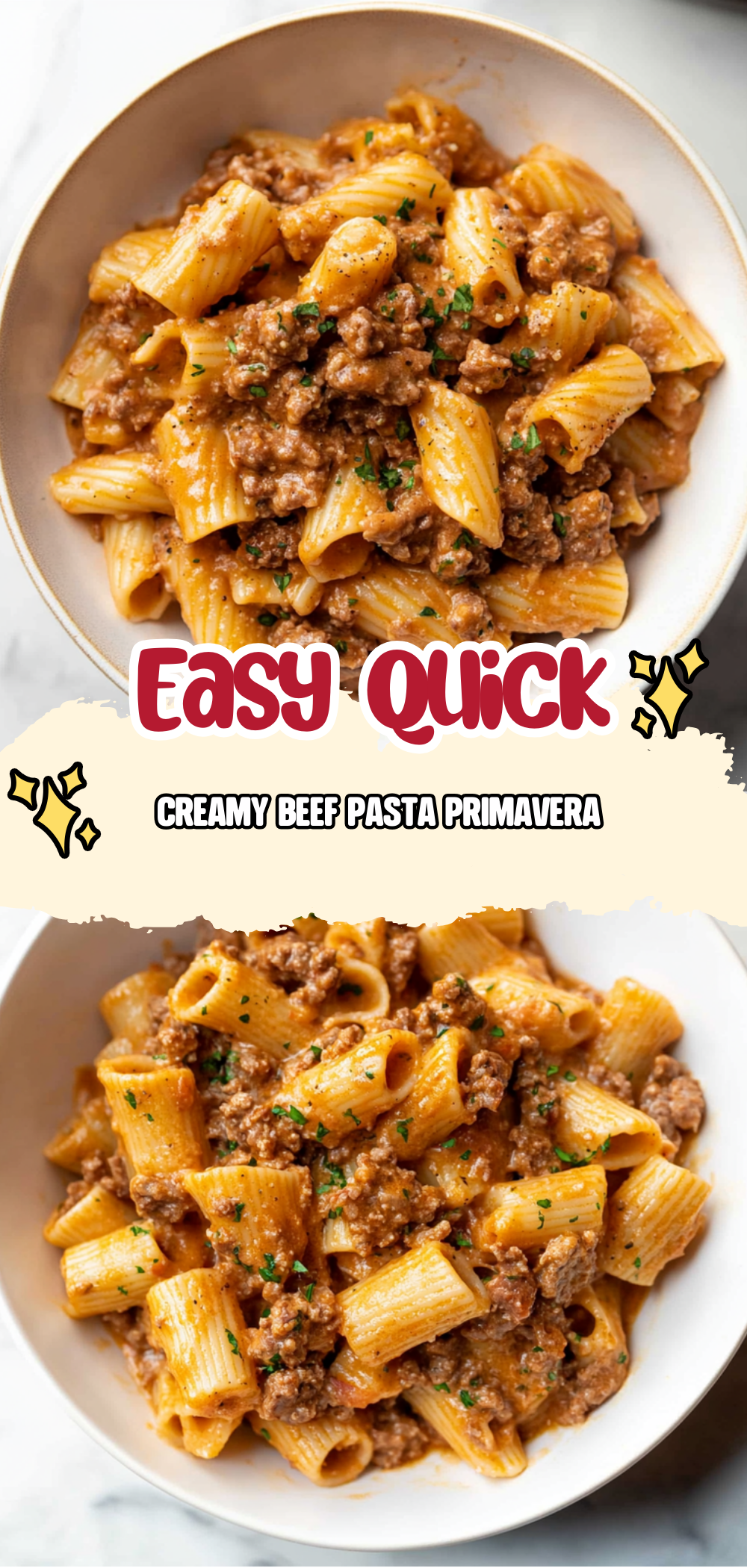 Creamy Beef Pasta