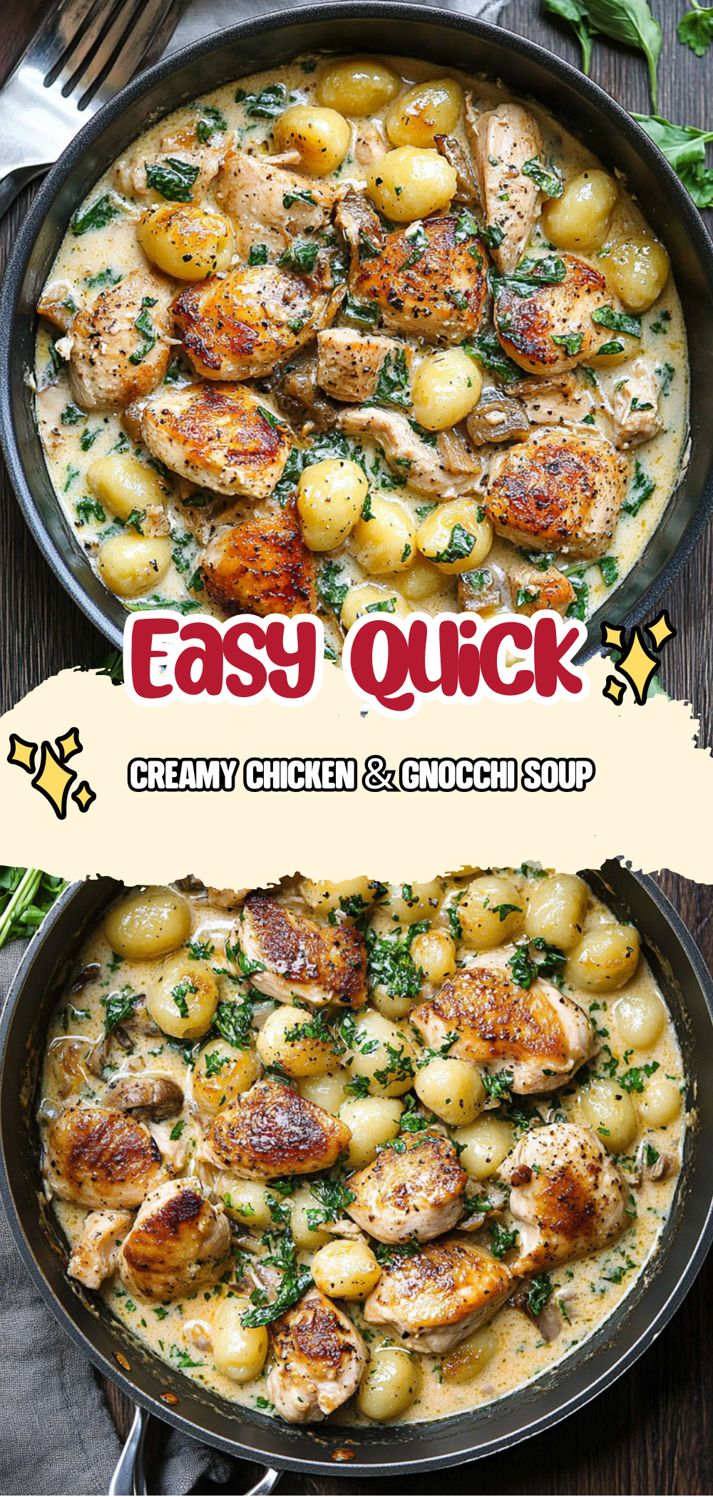 Creamy Chicken & Gnocchi