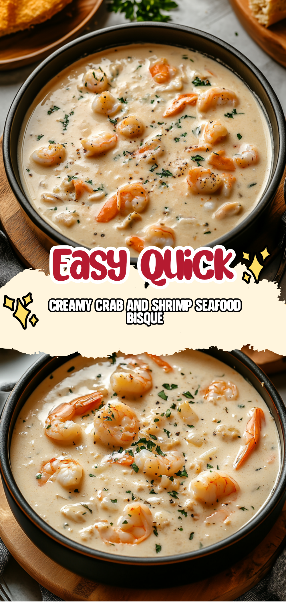 Creamy Crab and Shrimp Seafood Bisque: 5 Decadent Reasons to Try It Now