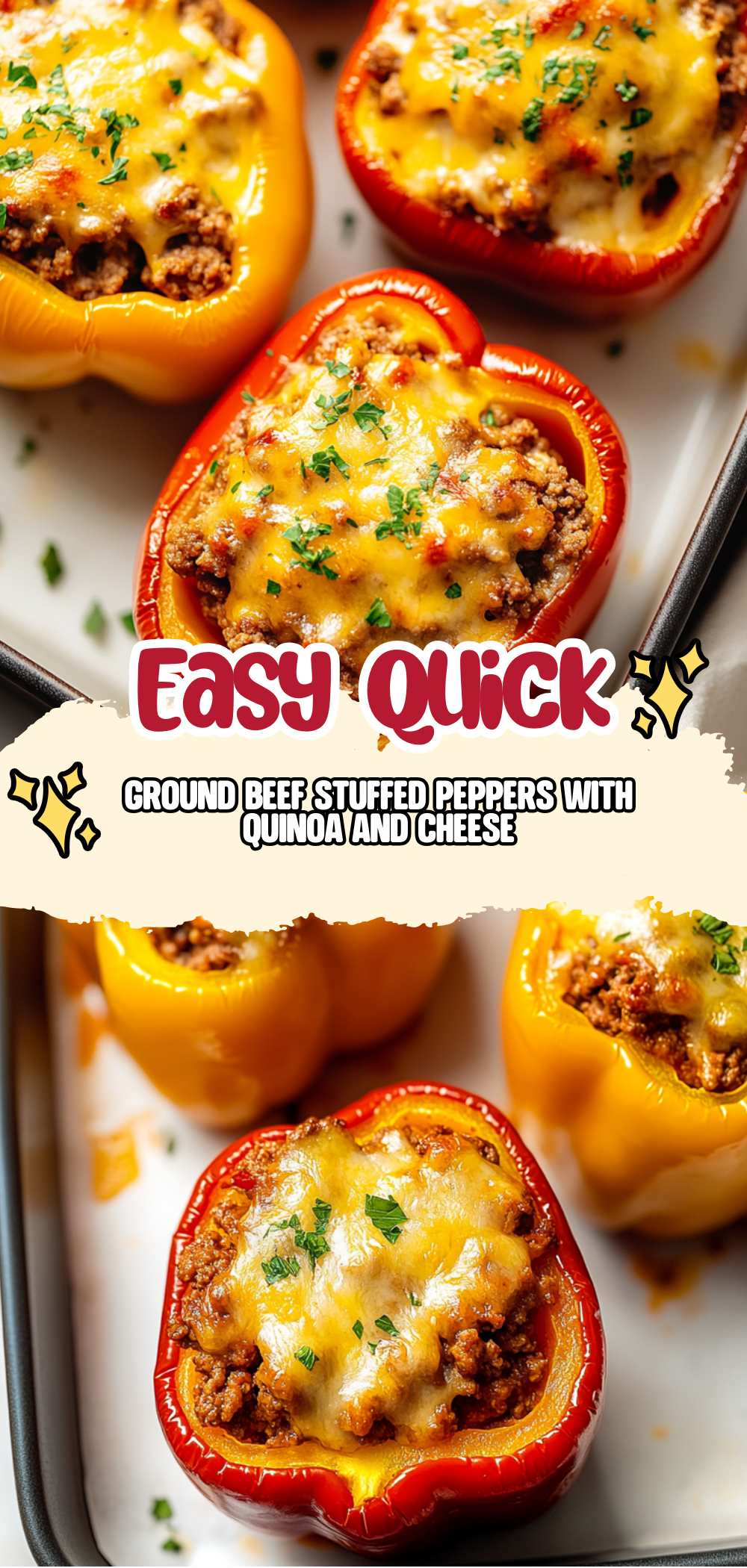 Ground Beef Stuffed Peppers