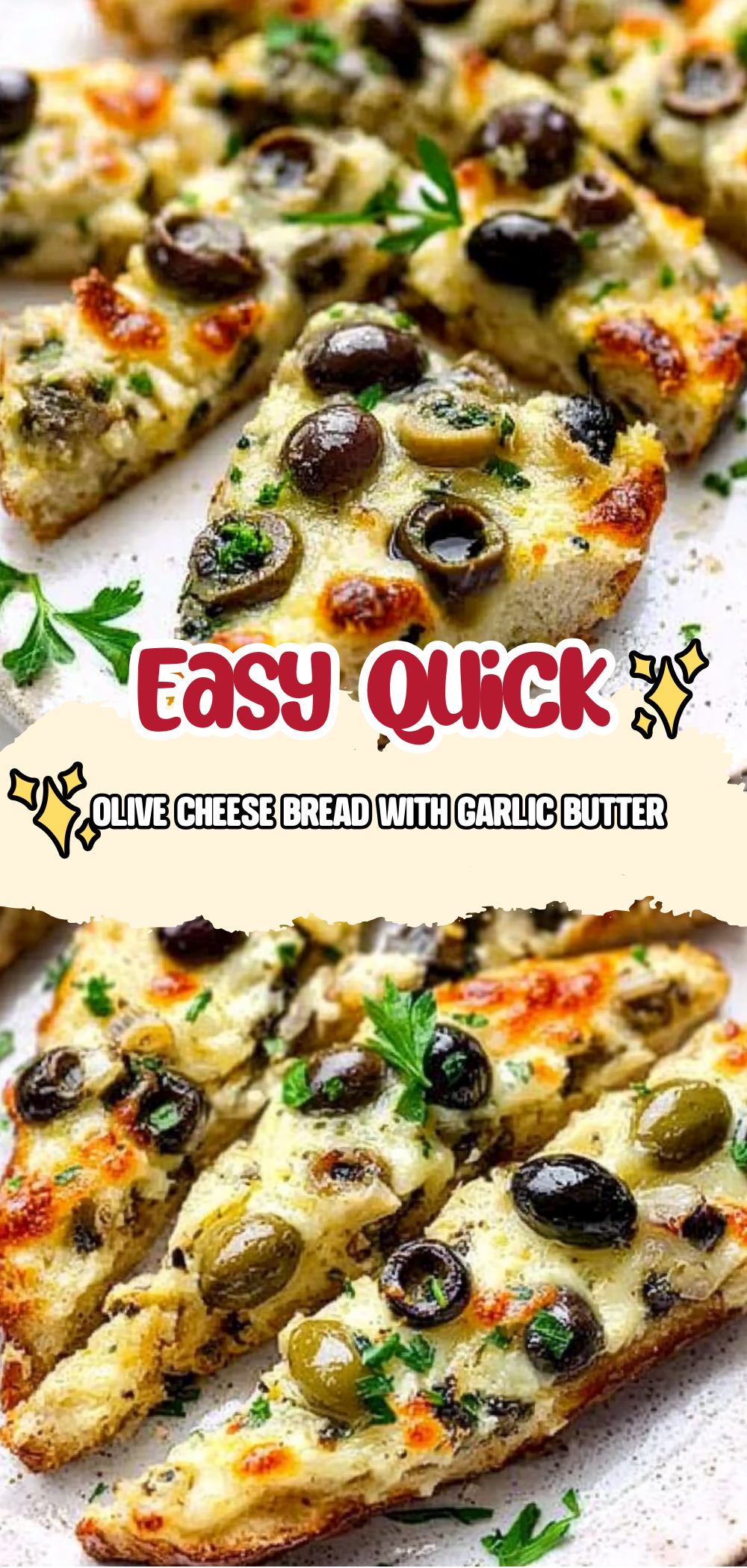 Olive Cheese Bread