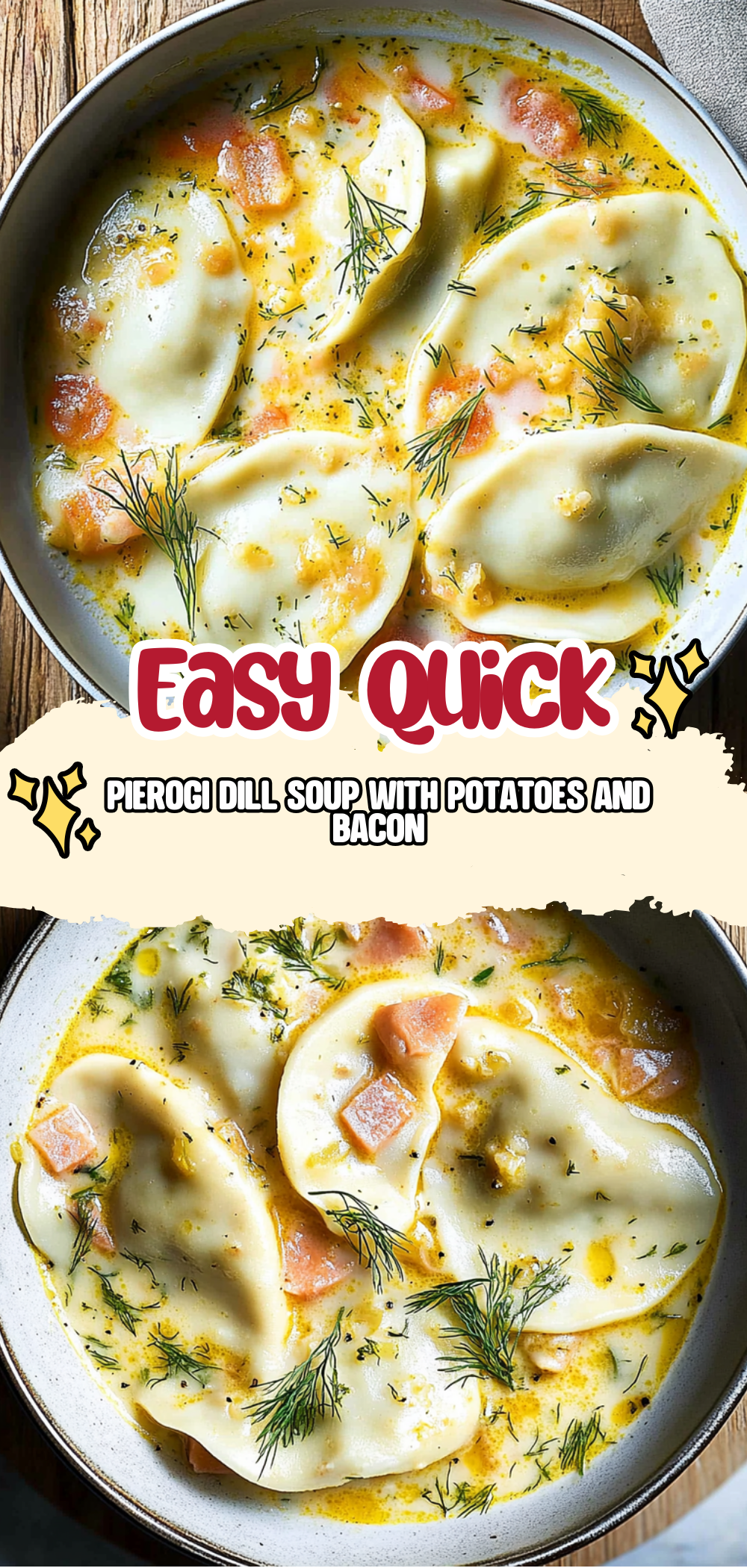 Pierogi Dill Soup