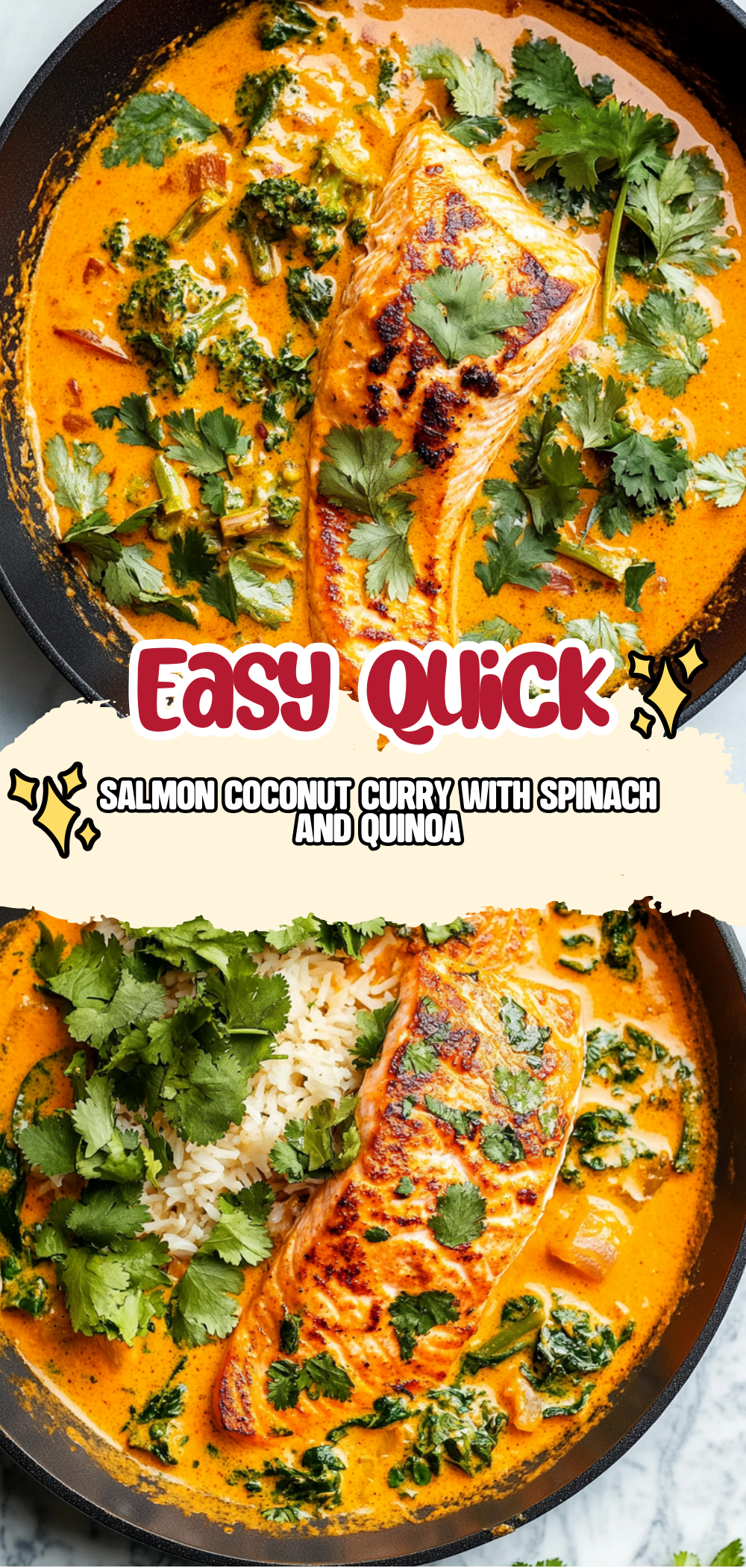 Salmon Coconut Curry