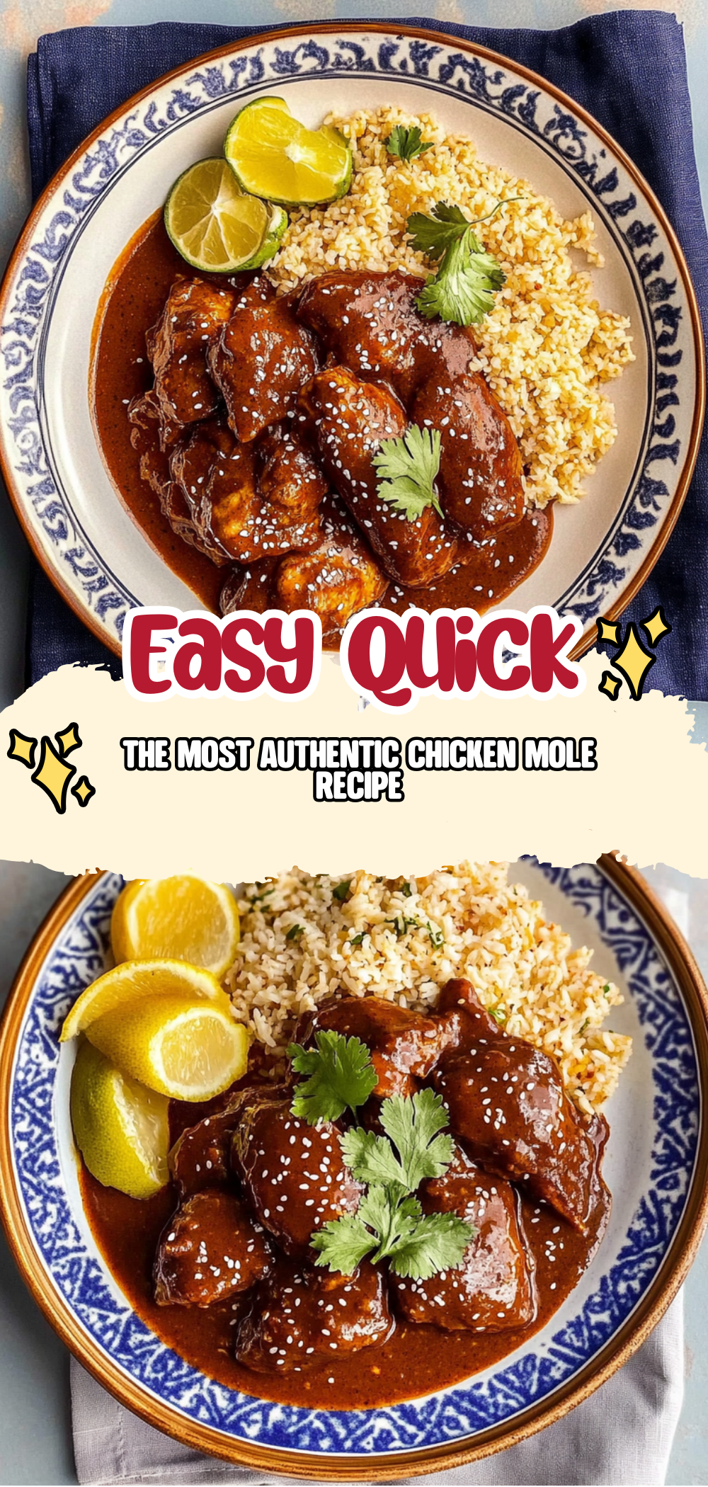 The Most Authentic Chicken Mole Recipe