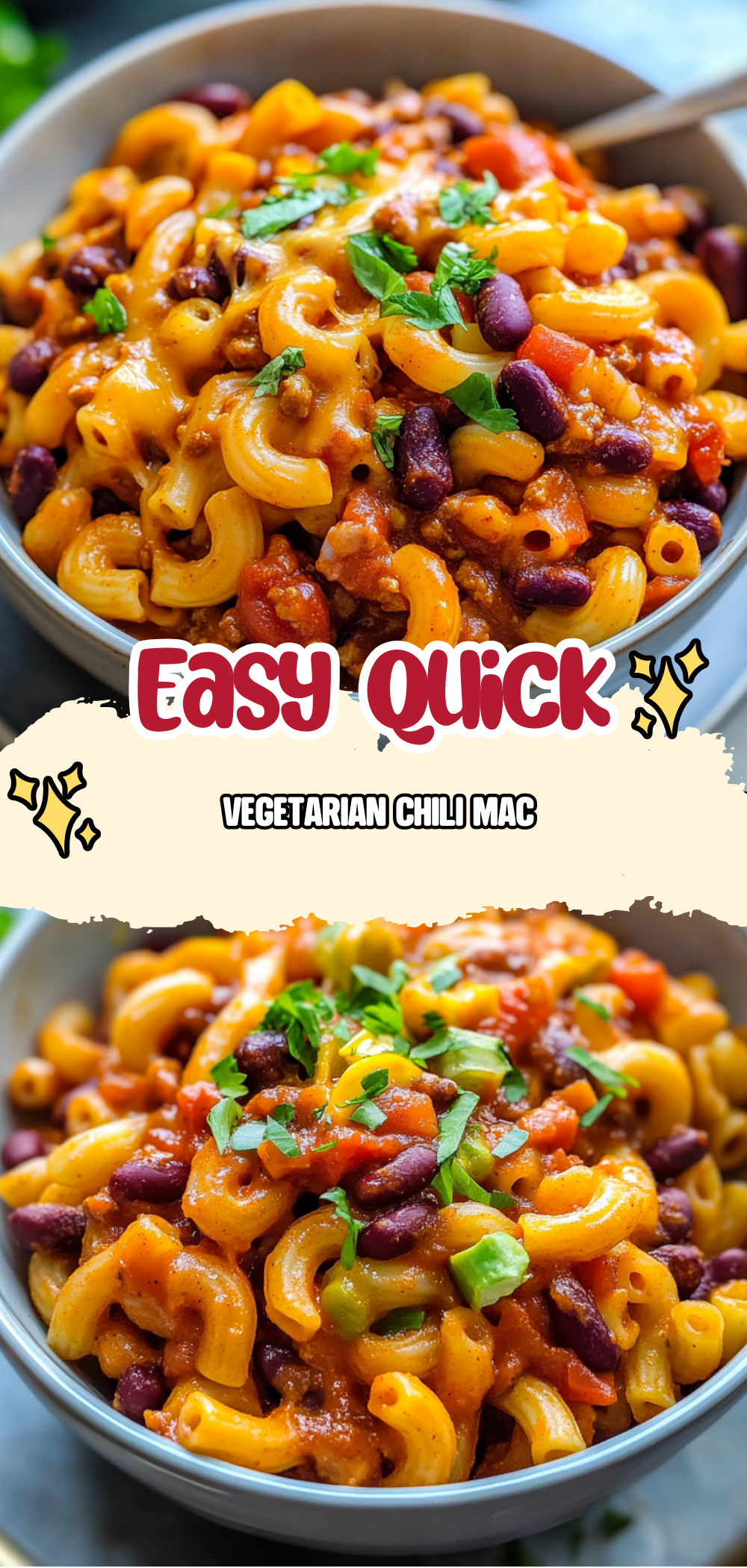 Vegetarian Chili Mac