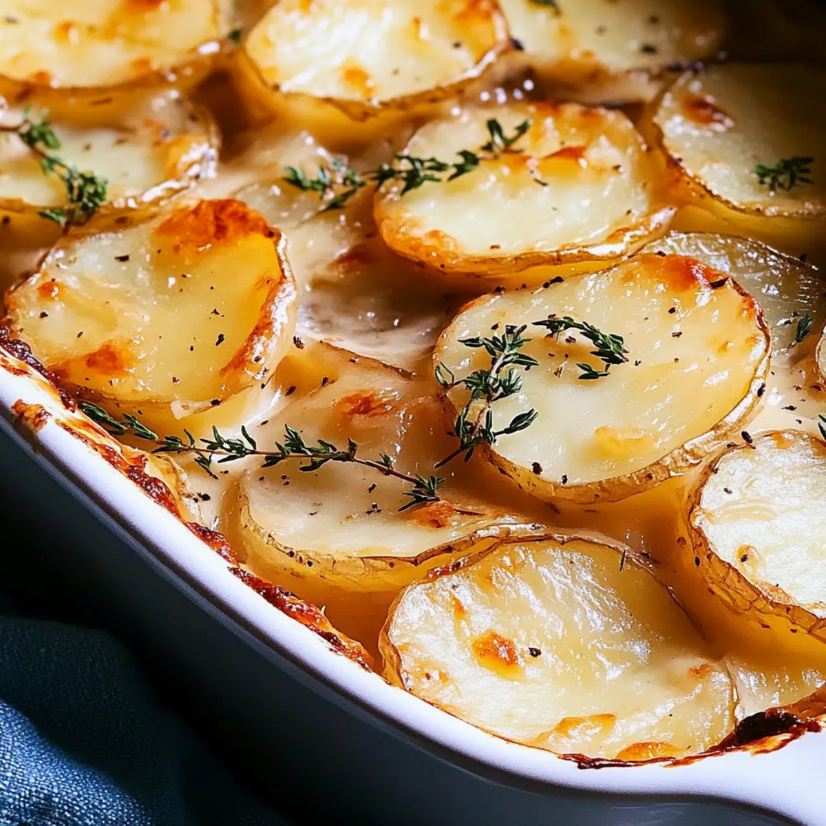French Onion Potato Bake
